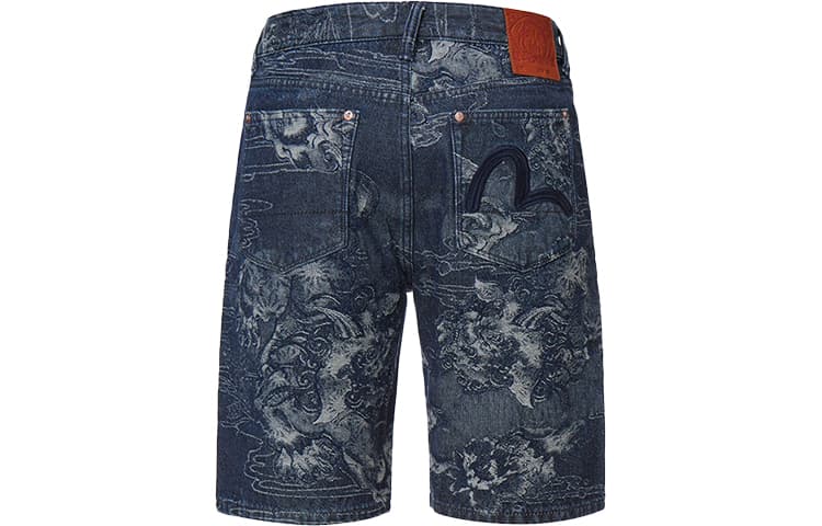 Джинсовые шорты EVISU SS22 - изображение 2