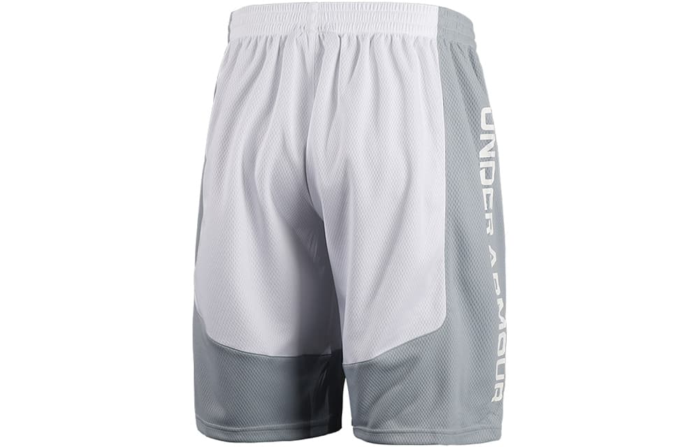 Тренировочные штаны Under Armour Basketball Knit Shorts White - изображение 2