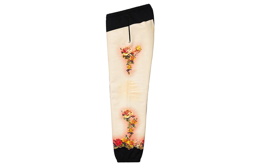 Штаны Supreme SS19 x Jean Paul Gaultier Floral Print Sweatpant Cardinal - изображение 3
