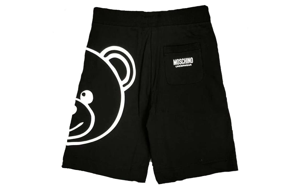 Шорты MOSCHINO Bear Logo Shorts Black - изображение 2