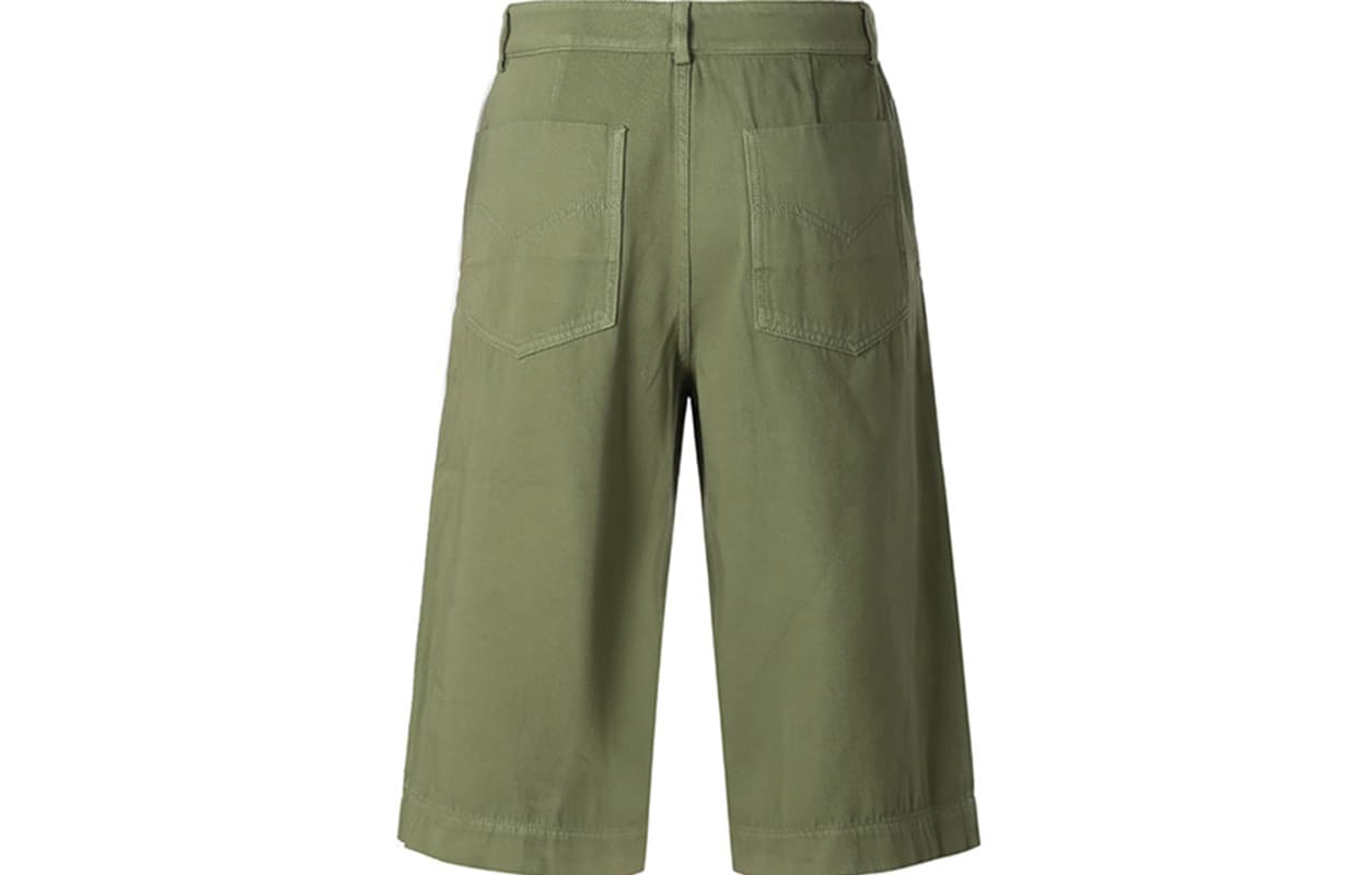 Шорты KENZO Olive Green Shorts - изображение 2
