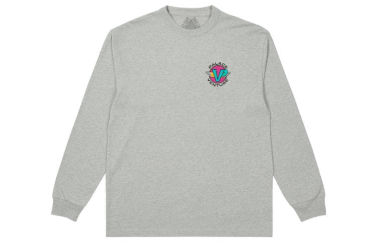 Кофта PALACE Palace Venture Longsleeve Grey Marl SS22 - изображение 2