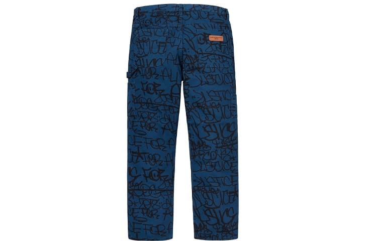 Штаны Supreme x Comme des Garcons SHIRT Canvas Painter Pant Navy - изображение 2