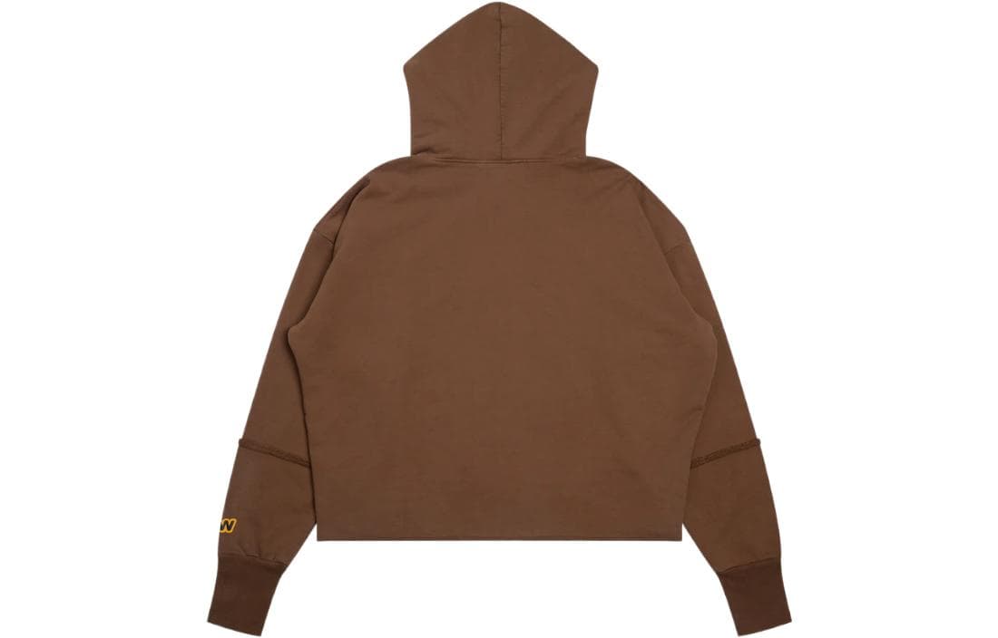 Худи Drew House Mascot Deconstructed Hoodie Brown - изображение 2