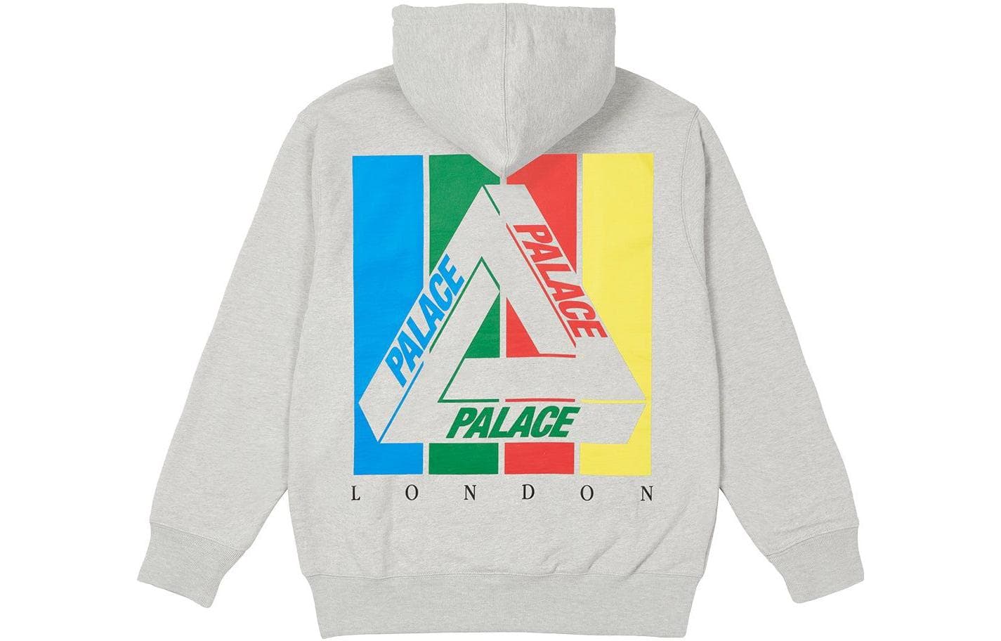 Худи PALACE SS22 Tri-emb Hood Grey Marl - изображение 2