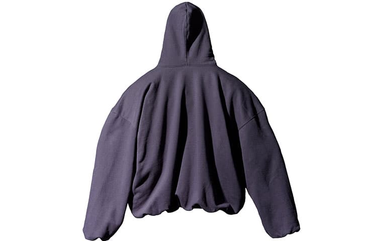 Худи YEEZY x Gap x Balenciaga Logo Hoodie Black - изображение 2