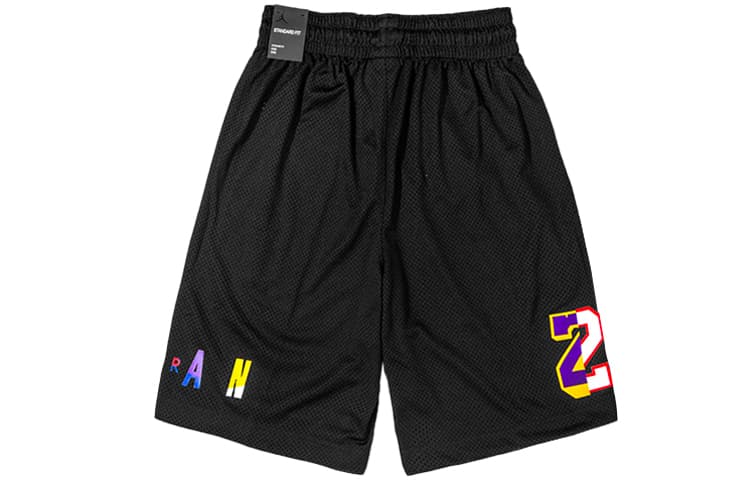 Тренировочные штаны Air Jordan Washed DNA Black Shorts - изображение 2