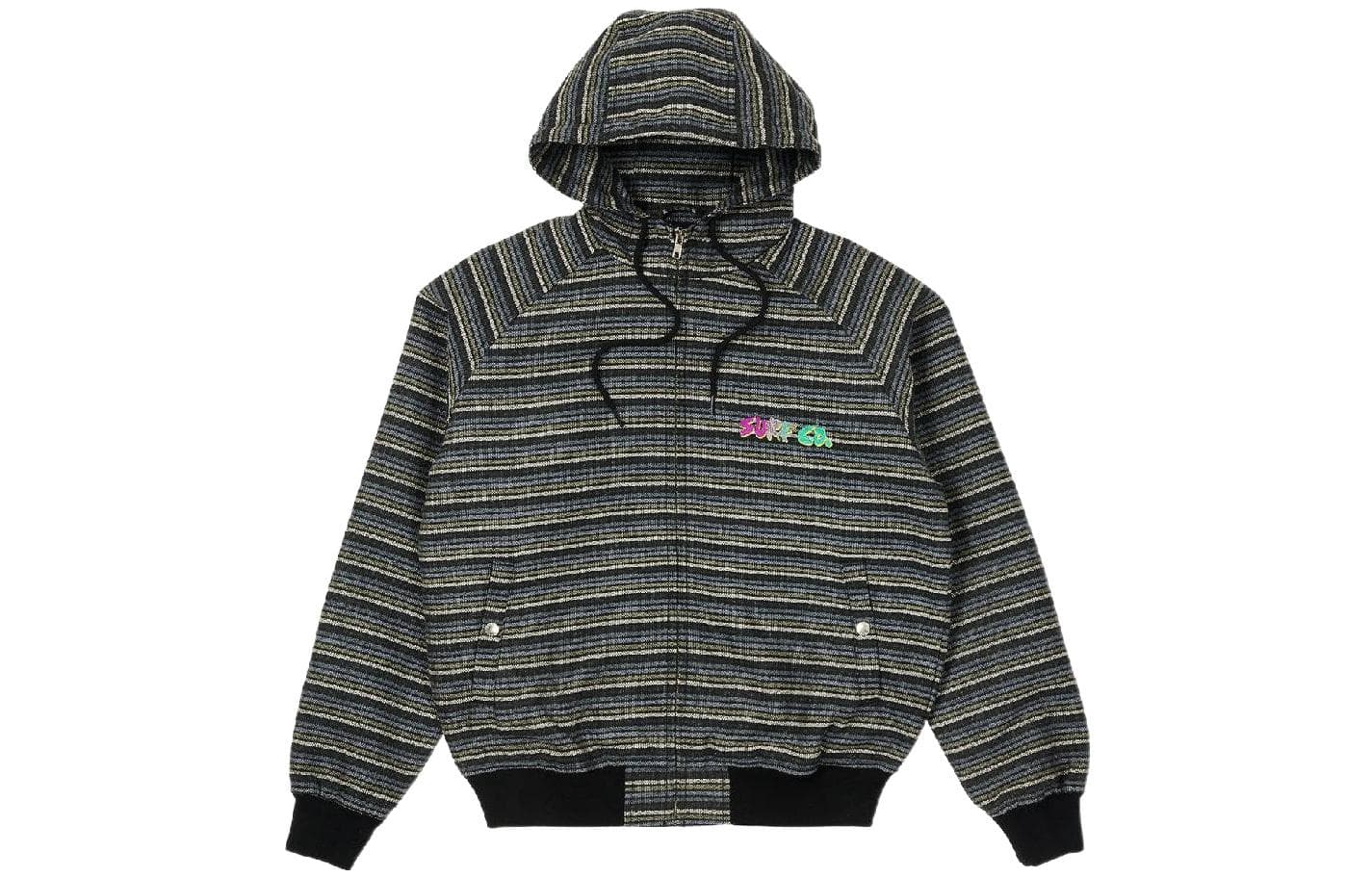 Худи PALACE SS22 Surf Co Jacket Black Logo - изображение 2