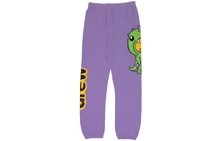 Штаны Drew House FW21 Dinodrew House Pants Lavender Logo - изображение 2