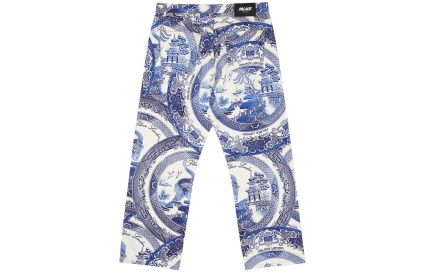 Штаны PALACE SS22 China Plate Trousers Navy - изображение 2