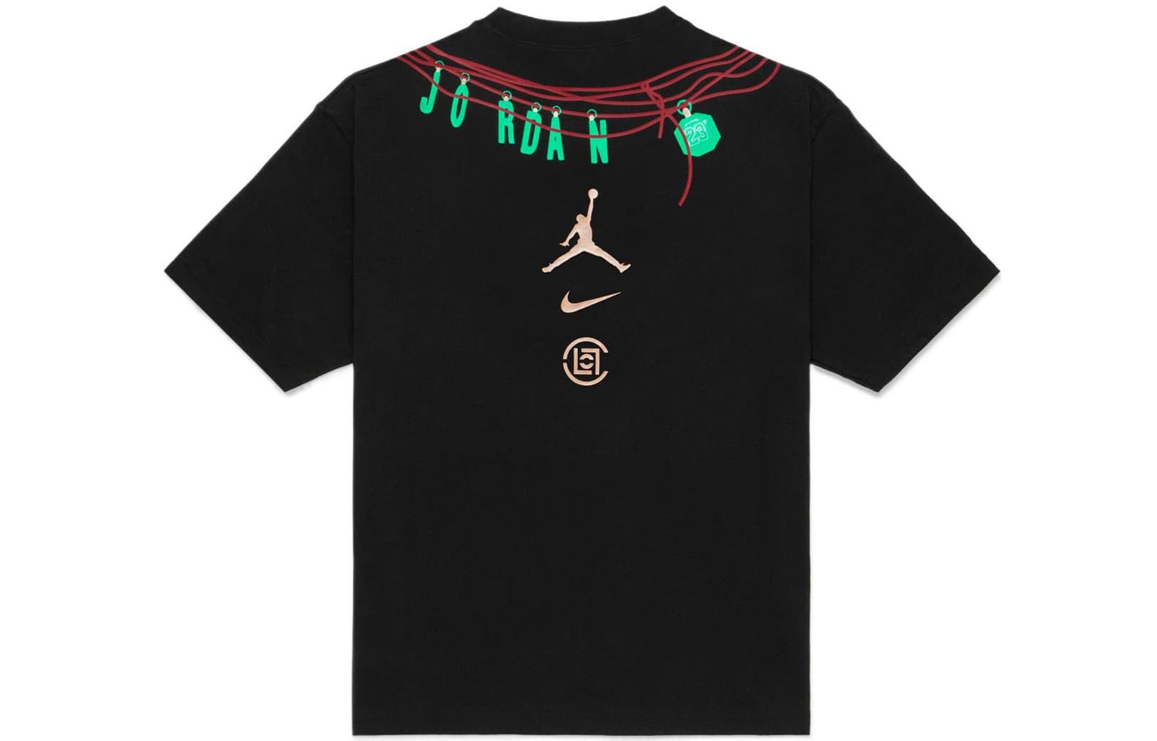 Футболка Jordan x CLOT Logo T-Shirt - изображение 2
