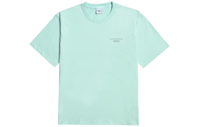 Футболка acme de la vie ADLV Basic Short Sleeve T-shirt Green - изображение 2