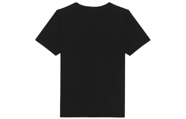 Футболка Saint Laurent Classic Logo T-Shirt Black - изображение 2