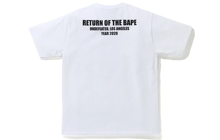 Футболка A BATHING APE x UNDEFEATED T - изображение 2