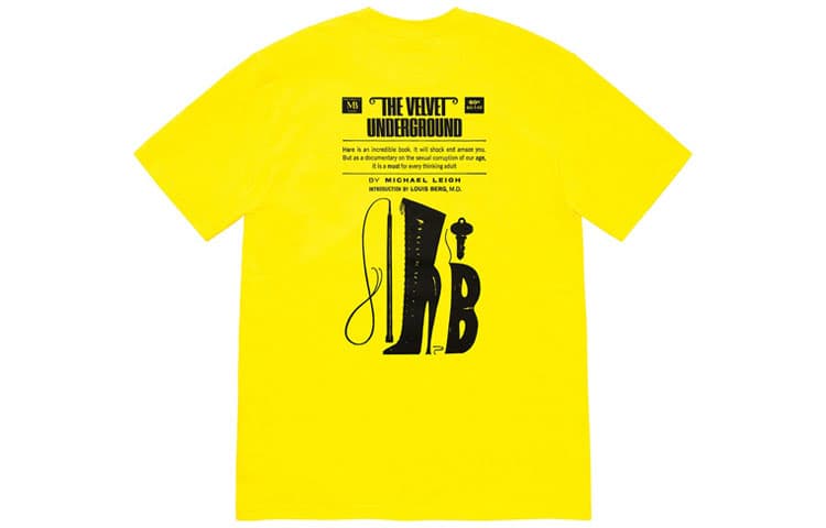 Футболка Supreme x The Velvet Underground Tee Yellow - изображение 2