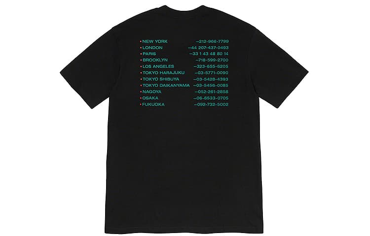 Футболка Supreme FW19 Week 1 New Shit Tee logoT - изображение 2