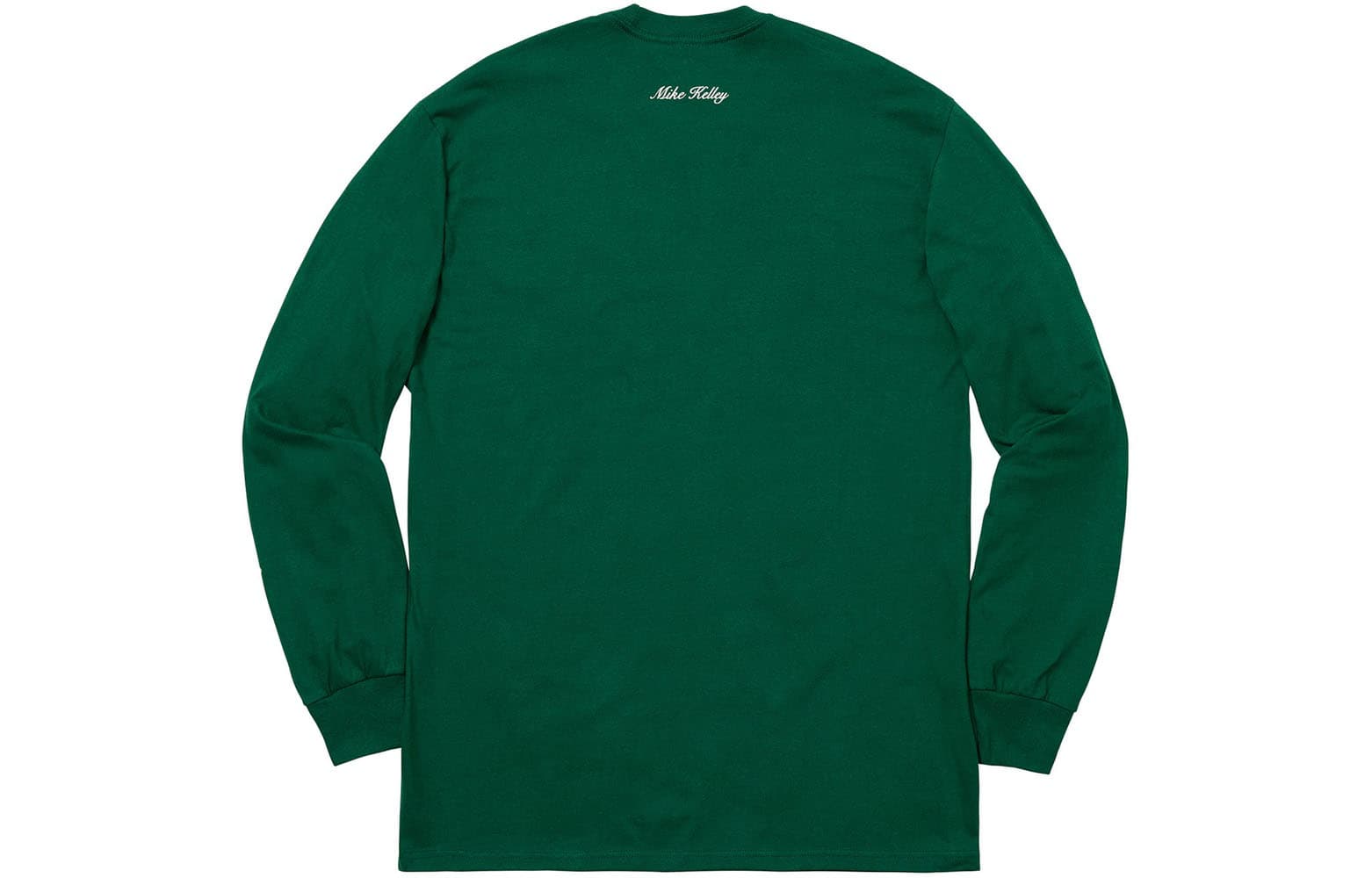 Футболка Supreme FW18 Mike Kelley AhhYouth LS Tee Dark Green T - изображение 2