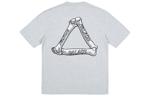 Футболка PALACE Bones T-Shirt Grey Marl - изображение 2