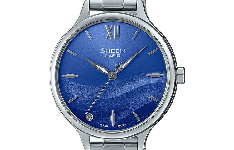 Часы CASIO SHEEN SEA WAVE SHE-4550D-2BUPR - изображение 2