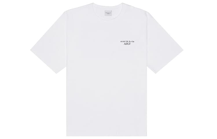 Футболка acme de la vie ADLV Basic Short Sleeve T-shirt White - изображение 2