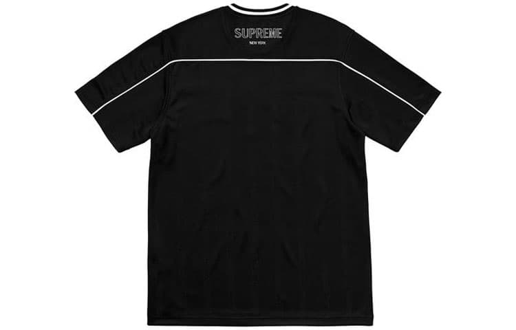 Футболка Supreme SS18 Dazzle Warm Up Top Black - изображение 2