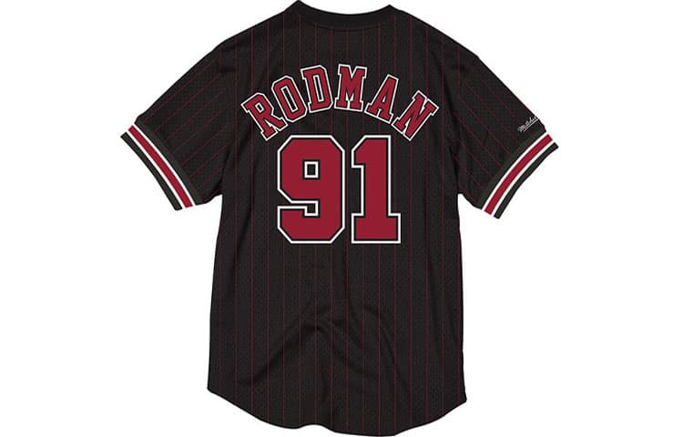 Футболка Mitchell & Ness Rodman 91 Bulls Tee - изображение 2