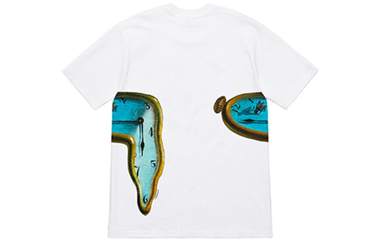 Футболка Supreme The Persistence of Memory Tee White - изображение 2