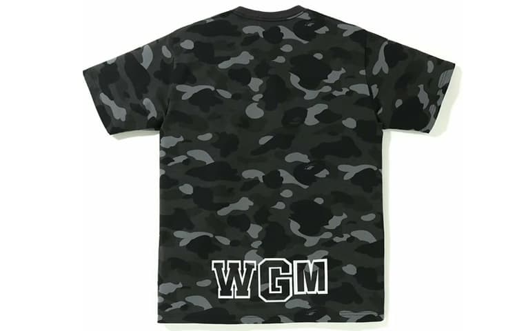 Футболка BAPE Color Camo Shark T - изображение 2