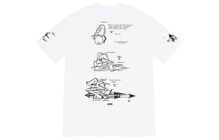 Футболка Supreme Rammellzee Tag Tee White - изображение 2