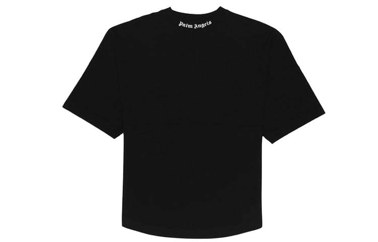 Футболка PALM ANGELS Logo Mock Neck Tee LogoT - изображение 2