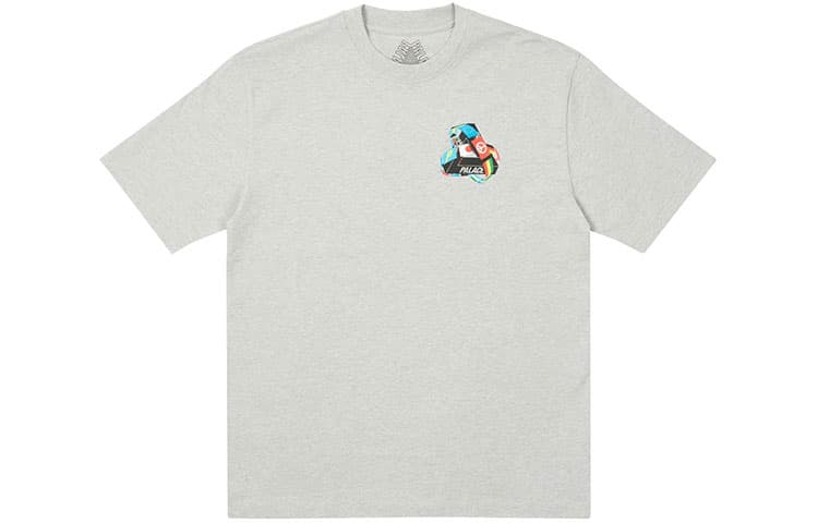 Футболка PALACE National Flag Triangle Print Short Sleeve T-shirt T - изображение 2