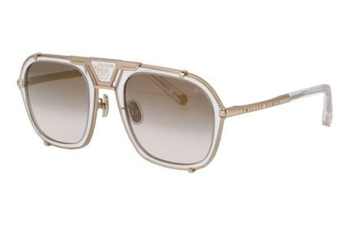 Солнцезащитные очки Philipp Plein Aviator Sunglasses Rose Gold - изображение 1