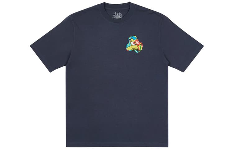 Футболка PALACE National Flag Triangle Print Short Sleeve T-shirt T - изображение 2