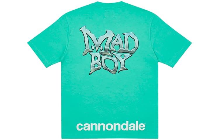 Футболка PALACE x Cannondale FW21Mad Boyt-shirt Mint LogoT - изображение 2