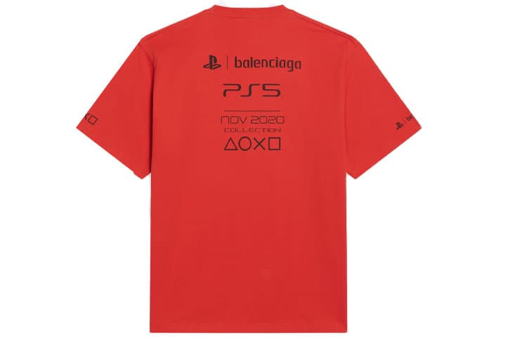 Футболка Balenciaga x PlayStation T - изображение 2