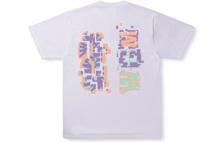 Футболка A BATHING APE BAPE Digital Shark Tee T - изображение 2