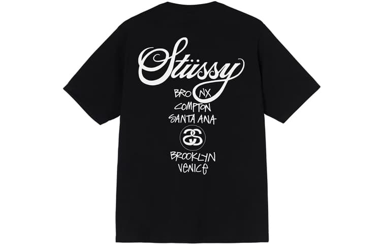 Футболка Stussy World Tour Tee LogoT - изображение 2