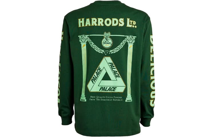 Футболка PALACE x Harrods FW21 Christmas Capsule LogoT - изображение 2