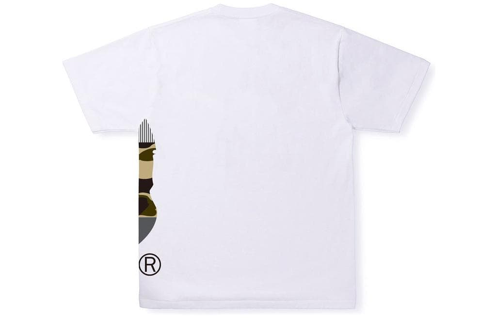 Футболка BAPE Military Crazy Side Big Ape Head Tee T - изображение 2