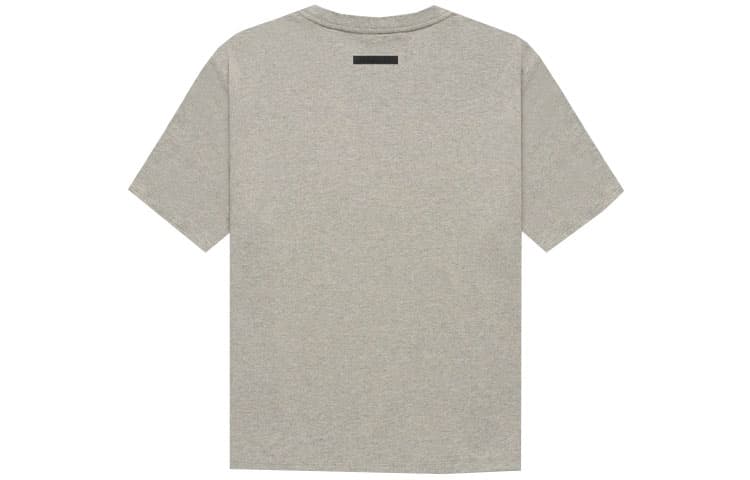 Футболка Fear of God Essentials FW21 SS Tee Dark Heather Oatmeal LogoT - изображение 2