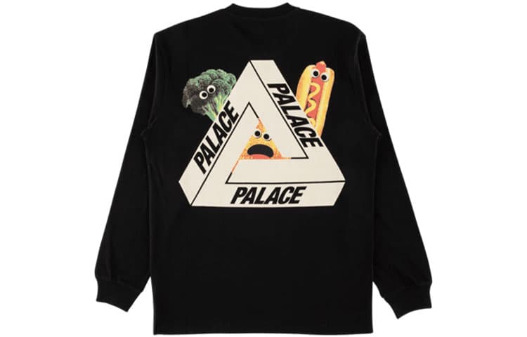 Кофта PALACE Payne Longsleeve Black T - изображение 2