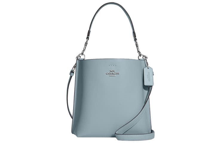 Сумка COACH Mollie Bucket Bag Light Blue - изображение 1