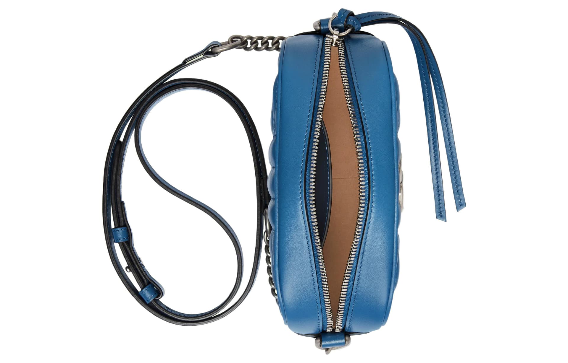 Мини-сумка Gucci GG Marmont Mini Blue - изображение 7