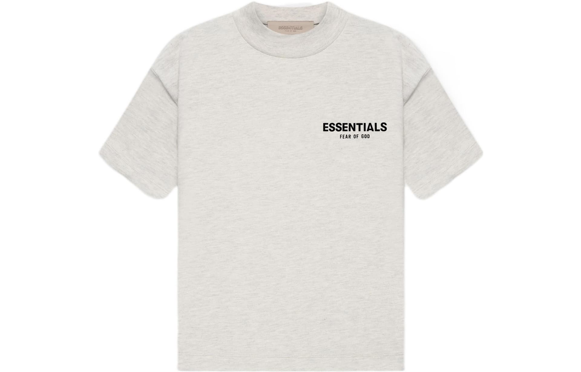 Футболка Fear of God Essentials SS22 Kids Tee Light Oatmeal LogoT - изображение 2