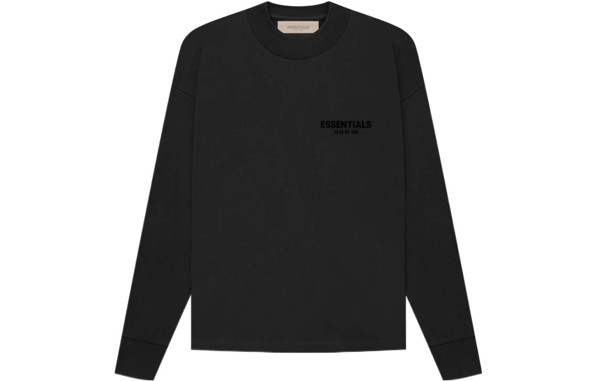 Футболка Fear of God Essentials SS22 Ls Tee Stretch Limo - изображение 2