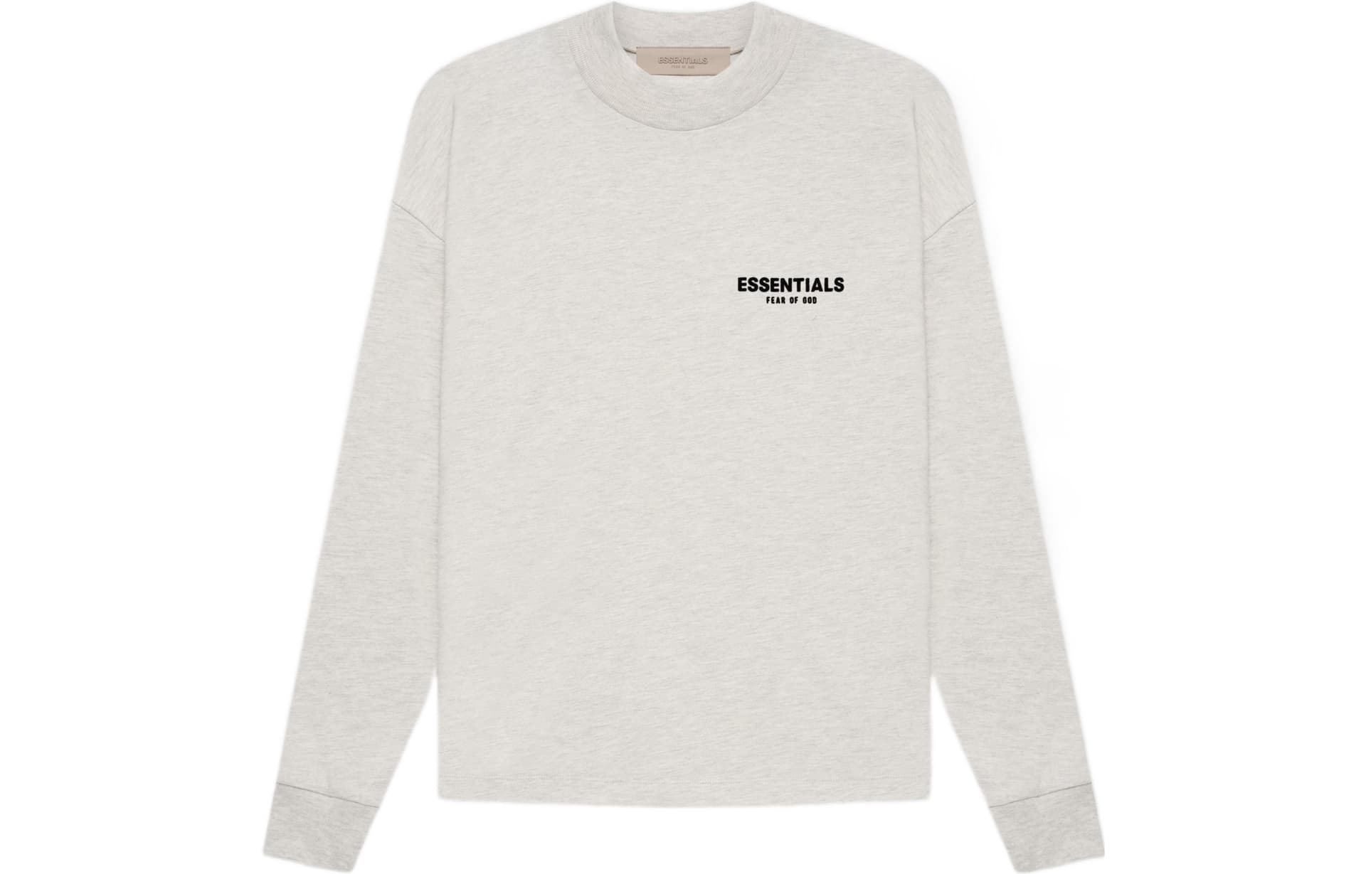 Футболка Fear of God Essentials SS22 Ls Tee Light Oatmeal - изображение 2