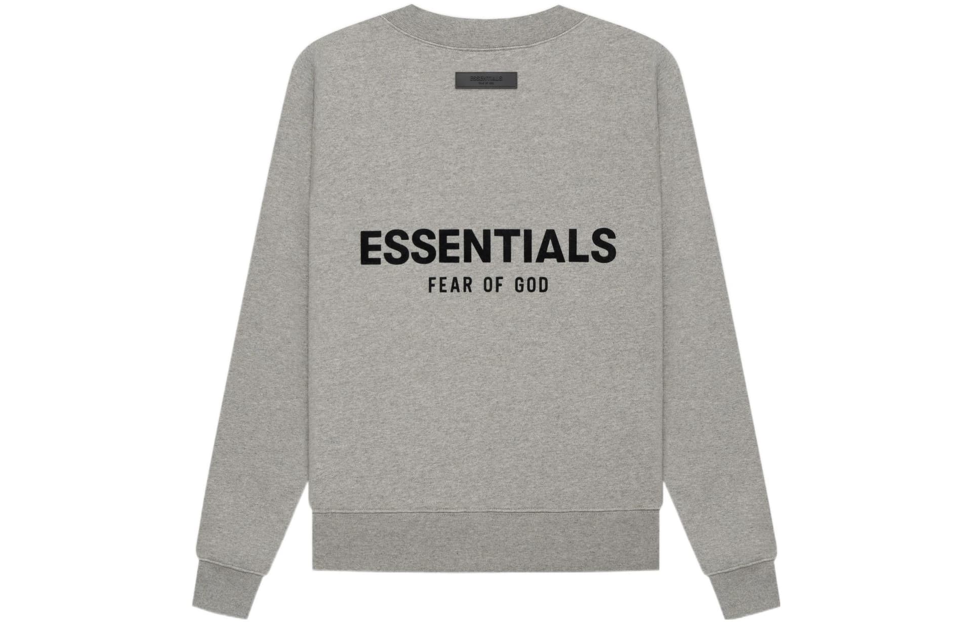 Худи Fear of God Essentials Dark Oatmeal SS22 - изображение 2