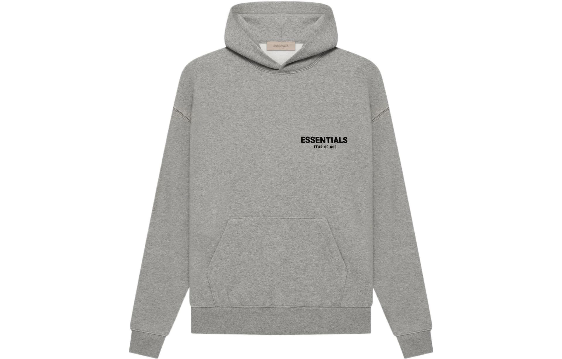 Худи Fear of God Essentials SS22 Hoodie Dark Oatmeal - изображение 2