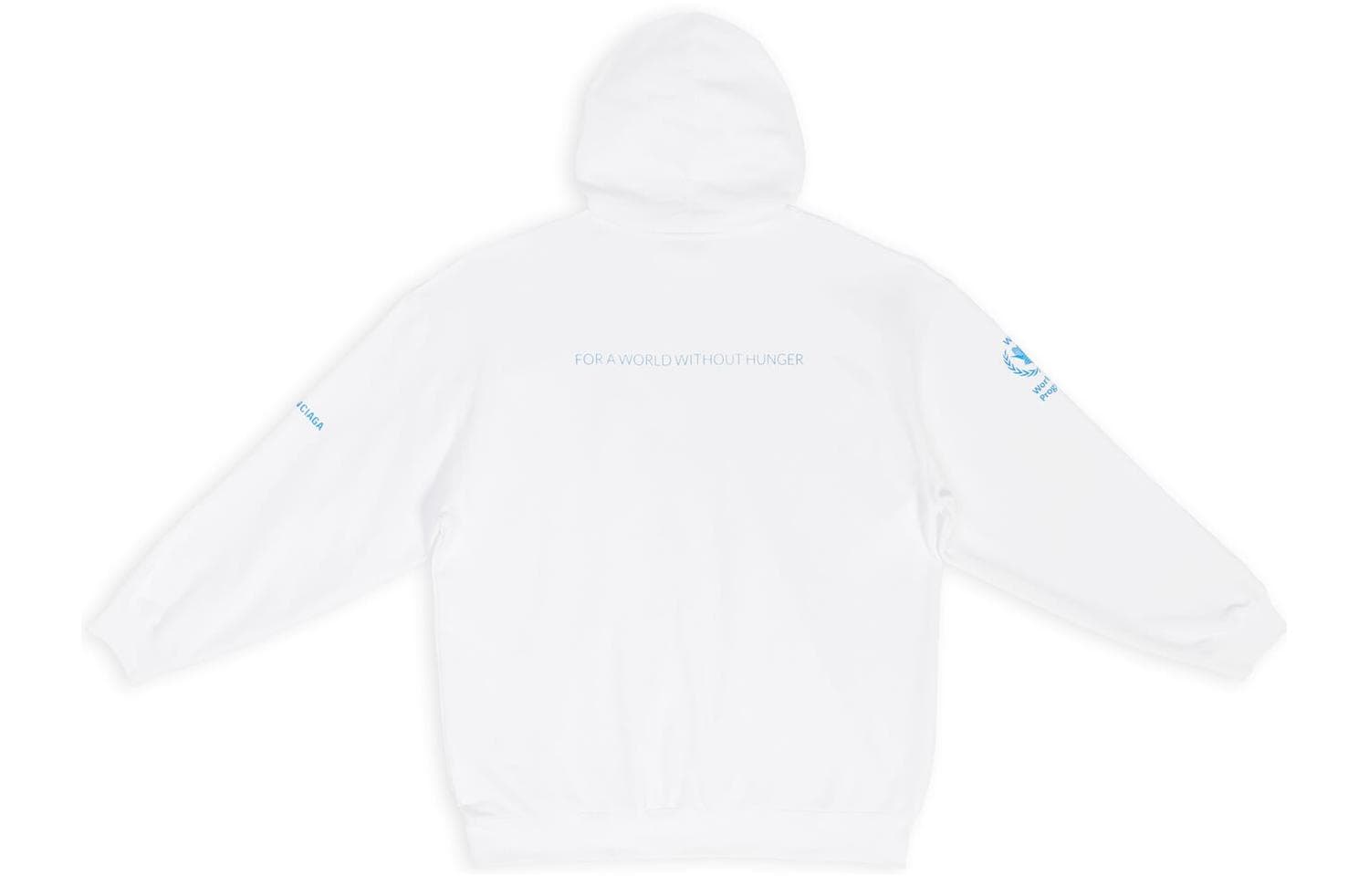 Худи Balenciaga x WFP Hoodie White - изображение 2