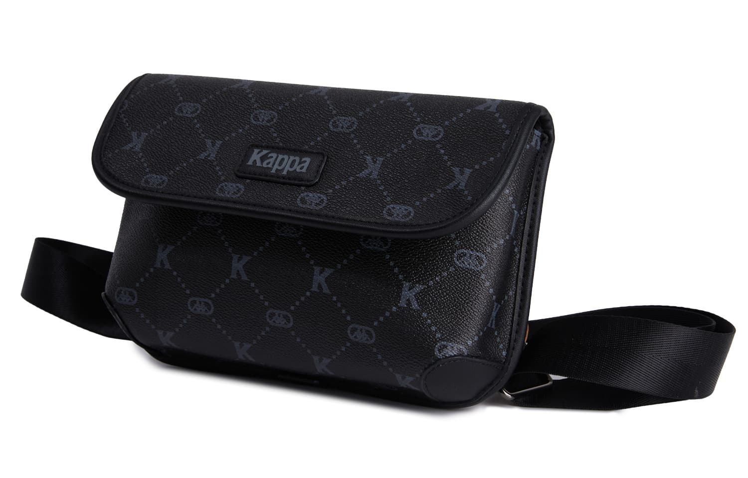 Мини-сумка Kappa Crossbody Bag Black - изображение 2